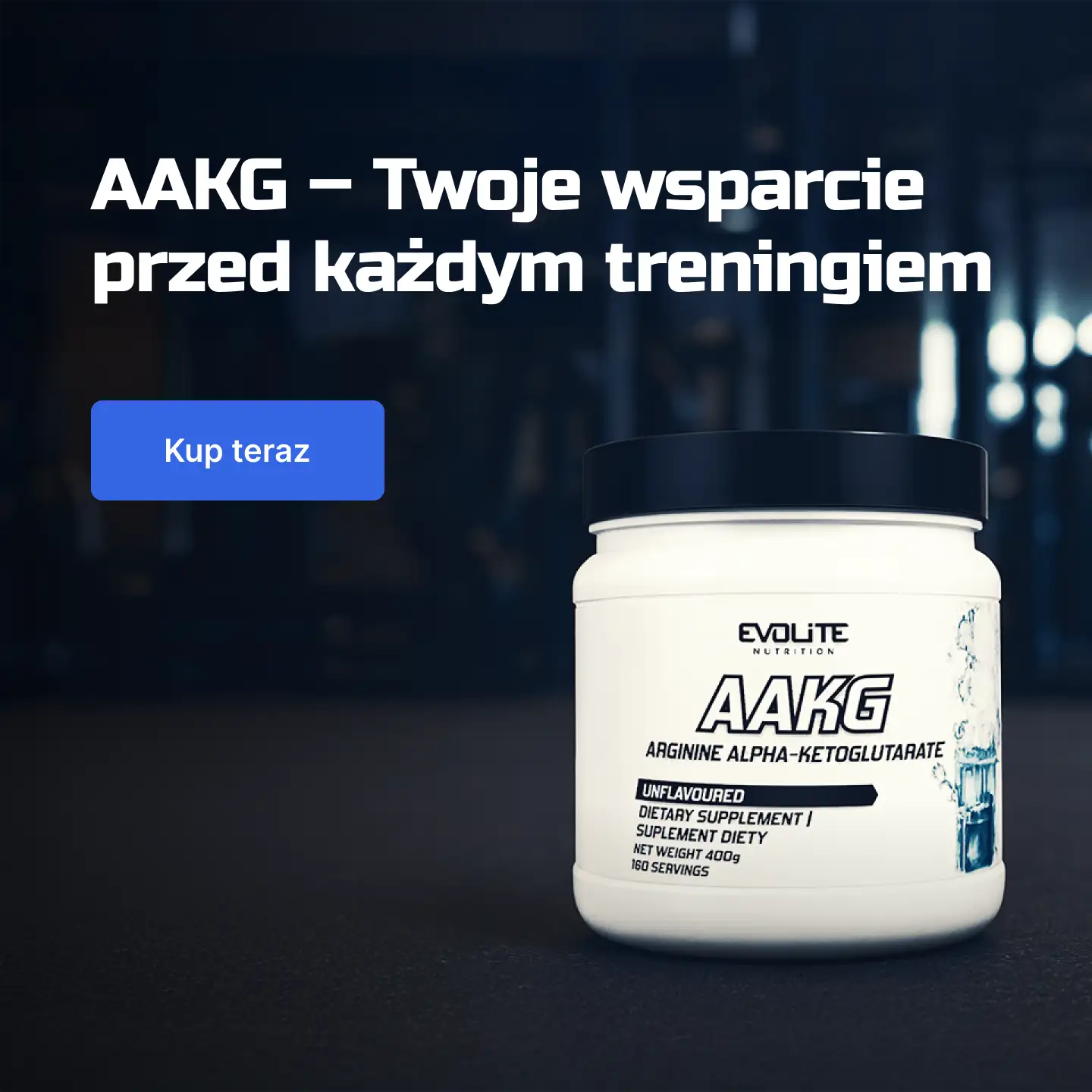 AAKG – Twoje wsparcie  przed każdym treningiem