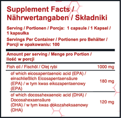 Evolite Omega 3 100 Softgels