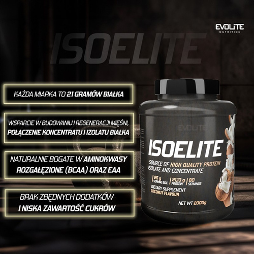 Evolite Nutrition IsoElite 2000 g