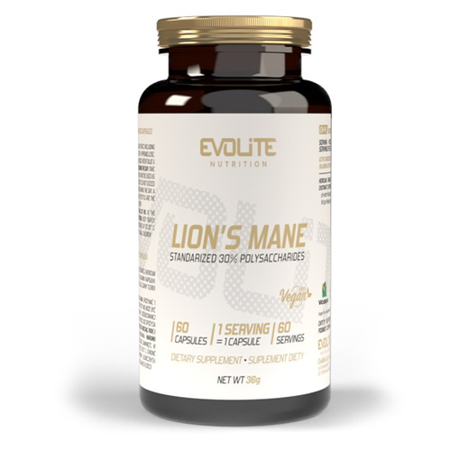 Evolite Lion's Mane 30% 500 mg 60 Vcaps