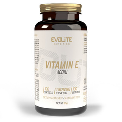 Evolite Nutrition Vitamin E 400IU 100 softgels