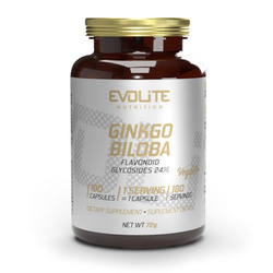 Evolite Nutrition Ginkgo Biloba 180 Vcaps