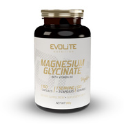 Evolite Nutrition Magnesium Glycinate 555 mg + B6 150 Vcaps
