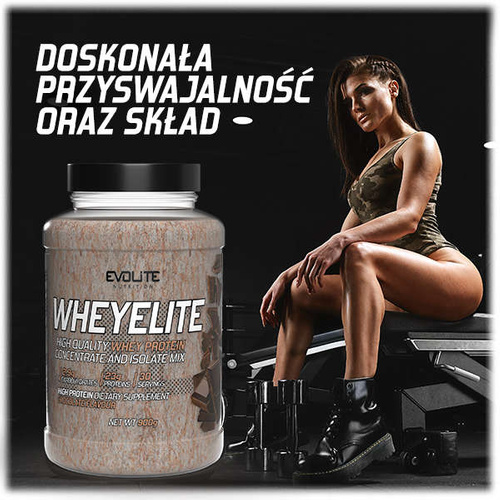 Evolite Nutrition WheyElite Double Chocolate Flavours 900 g