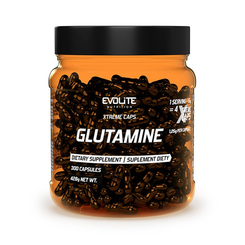 Evolite Glutamine 1200 mg Xtreme 300 kapsułek