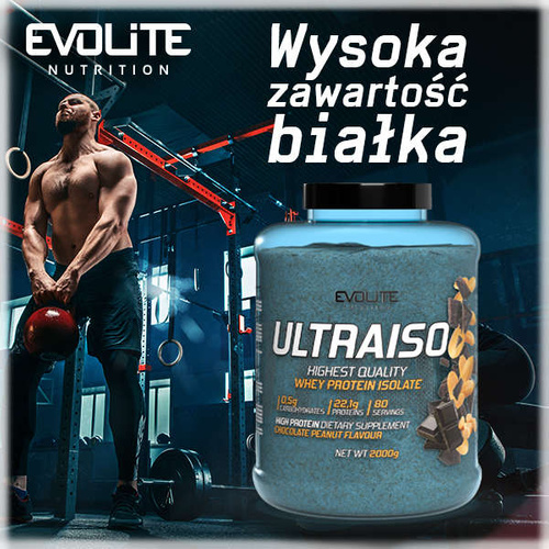 Evolite Nutrition UltraIso Double Chocolate Flavours 2000 g