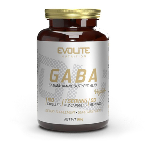 Evolite Nutrition GABA 375 mg 180 Vcaps