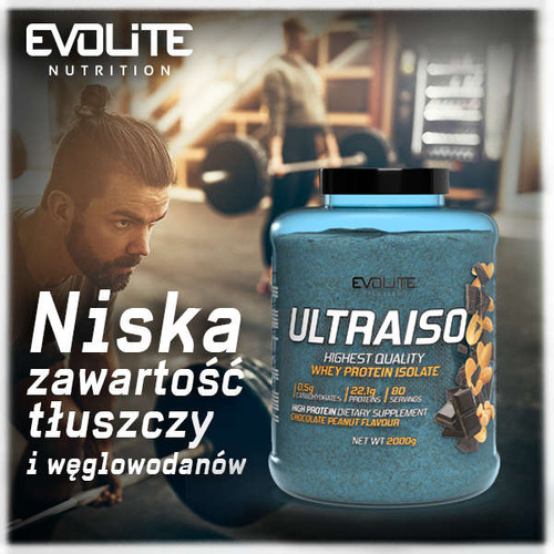 Evolite Nutrition UltraIso Double Chocolate Flavours 2000 g