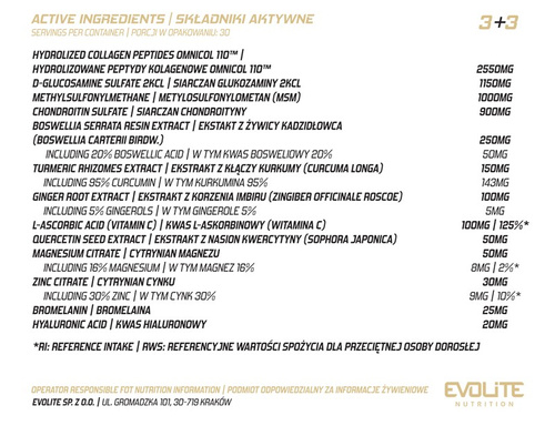 Evolite Ultra Flex 180 kapsułek