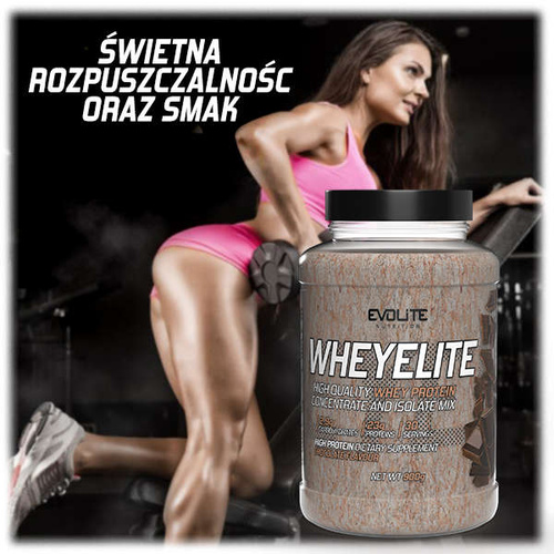 Evolite Nutrition WheyElite Double Chocolate Flavours 900 g