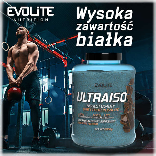 Evolite Nutrition UltraIso Double Chocolate Flavours 2000 g